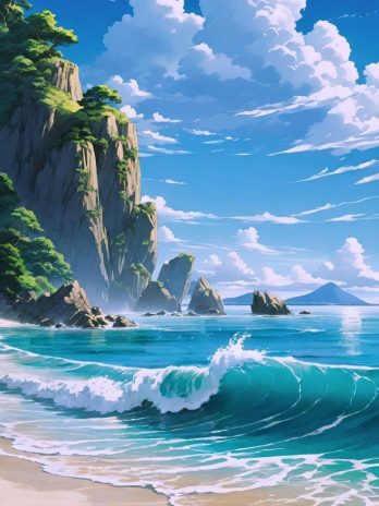 Lukisan Ombak Dalam Jiwa