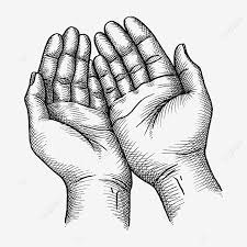 Sketsa: “Tangan Berdoa”